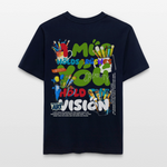 Thesean, Pinsel, 1st | Essential, Relaxed Fit Unisex Bio T-Shirt - Navy