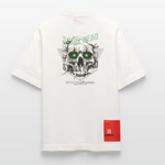 Gliesaron, Totenkopf, 1st | Heve, Heavyweight Oversized Bio T-Shirt, Unisex - OFF WHITE