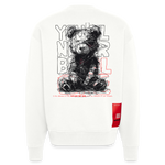 Astravor, Bär, 1st | Heavyweight Oversized Bio Sweater, Unisex - OFF WHITE