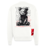 Astravor, Bär, 1st | Heavyweight Oversized Bio Sweater, Unisex - OFF WHITE