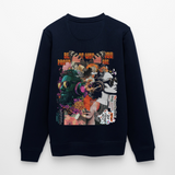 Qareen, Sonnenbrille, 1st | Roller, Unisex Bio-Sweatshirt - Navy