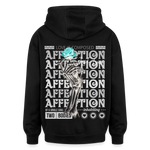 Hestian, Rose, 1st | Freshhood, Oversized Unisex Hoodie - Schwarz
