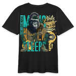 Herakles, Gorilla, 1st | Teenager Bio T-Shirt - Schwarz