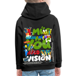 Thesean, Pinsel, 1st | Kinder Hoodie - Schwarz