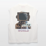 Denebris, Astronaut, 1st | Heavyweight Oversized Bio Tank Top, Unisex - OFF WHITE