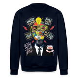 Dandan, Glühbirne, 1st | Roller, Unisex Bio-Sweatshirt - Navy