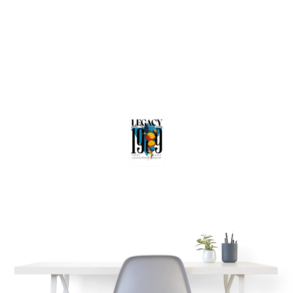 Aegirion, Planeten, 1st | Poster 20x30 cm - Weiß