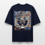 Sakhr, Informatik, 1st | Blaster, Oversize Bio T-Shirt, Unisex - Navy