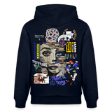 Tianlong, Gesicht, 1st | Cruiser, Unisex Bio-Hoodie - Navy