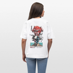 Titanis, Totenkopf, 1st | Blaster, Oversize Bio T-Shirt, Unisex - Weiß