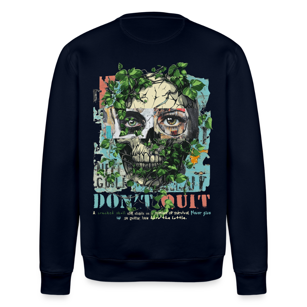 Persephi, Totenkopf, 1st | Roller, Unisex Bio-Sweatshirt - Navy