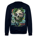 Persephi, Totenkopf, 1st | Roller, Unisex Bio-Sweatshirt - Navy