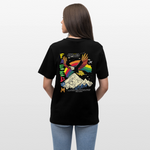 Susanoo, Adler, 1st | Essential, Relaxed Fit Unisex Bio T-Shirt - Schwarz