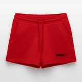 Organic Relaxed Cropped Shorts Made in EU - Rot
