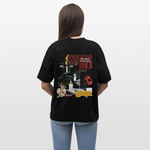 Athenia, Kerze, 1st | Blaster, Oversize Bio T-Shirt, Unisex - Schwarz