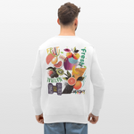 Xerathis, Obst, 1st | Roller, Unisex Bio-Sweatshirt - Weiß