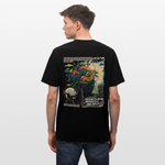 Aphroan, Bär, 1st | Essential, Relaxed Fit Unisex Bio T-Shirt - Schwarz
