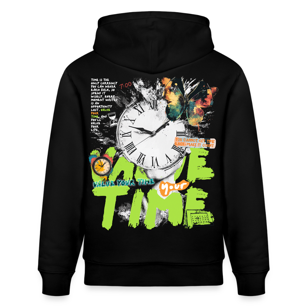 Ifrit, Uhr, 1st | Cruiser, Unisex Bio-Hoodie - Schwarz