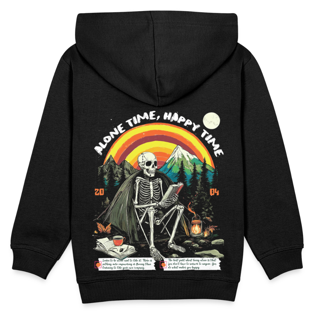 Tethyan, Skelet, 1st | Kinder Hoodie - Schwarz