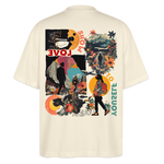 Vaelthorn, Berge, 1st | Blaster, Oversize Bio T-Shirt, Unisex - Weißgrau