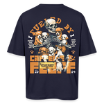 Nyxian, Skelet & Welpen, 1st | Breezy, Oversized Unisex T-Shirt - Navy