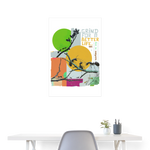 Draganis, Ameisen, 1st | Poster 60x90 cm - Weiß