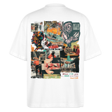 Aurelion, Office, 1st | Blaster, Oversize Bio T-Shirt, Unisex - Weiß