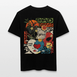 Eosan, Wolf, 1st | Essential, Relaxed Fit Unisex Bio T-Shirt - Schwarz