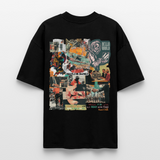 Aurelion2, Office, 1st | Blaster, Oversize Bio T-Shirt, Unisex - Schwarz