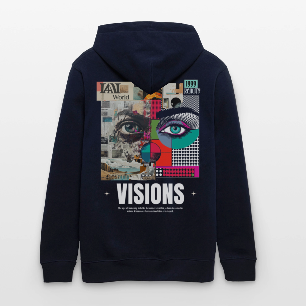 Omoikane, Augen, 1st | Cruiser, Unisex Bio-Hoodie - Navy