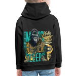 Herakles, Gorilla, 1st | Kinder Hoodie - Schwarz