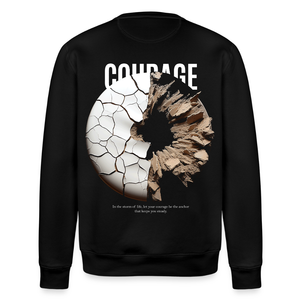 Şêwqî, Donut, 1st | Roller, Unisex Bio-Sweatshirt - Schwarz