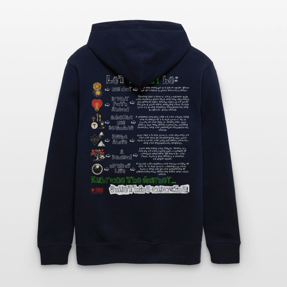 Astraeian, Symbole, 1st | Cruiser, Unisex Bio-Hoodie - Navy
