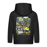 Lugh , Engel, 1st | Kinder Zip Hoodie - Schwarz