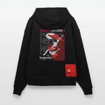Xiwangmu, Muschel, 1st | Heavyweight Oversized Bio Hoodie, Unisex - SOLID BLACK