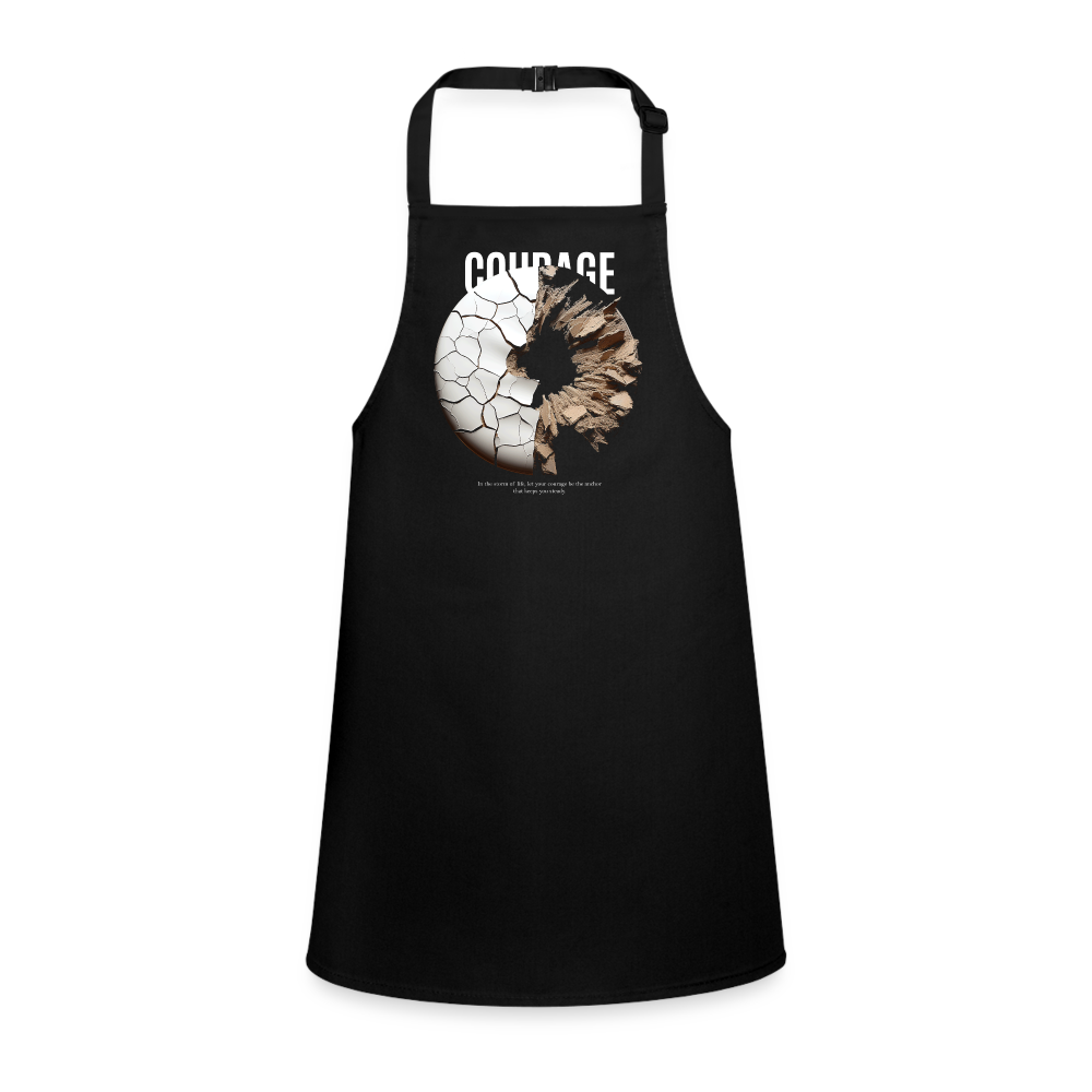Şêwqî, Donut, 1st | Schürze für Kinder - Schwarz
