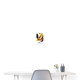 Quasaris, Banane, 1st | Poster 20x30 cm - Weiß