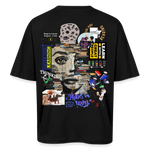 Tianlong, Gesicht, 1st | Breezy, Oversized Unisex T-Shirt - Schwarz