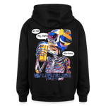 Vorthalos, Skelet, 1st | Freshhood, Oversized Unisex Hoodie - Schwarz