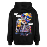 Vorthalos, Skelet, 1st | Freshhood, Oversized Unisex Hoodie - Schwarz
