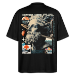 Phoebean, Neptun, 1st | Blaster, Oversize Bio T-Shirt, Unisex - Schwarz