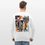 Vaelthorn, Berge, 1st | Roller, Unisex Bio-Sweatshirt - Weiß