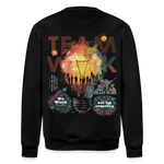 Inari, Glühbirne, 1st | Roller, Unisex Bio-Sweatshirt - Schwarz