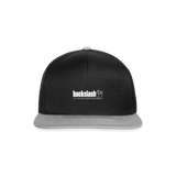Snapback Cap - Schwarz/Grau