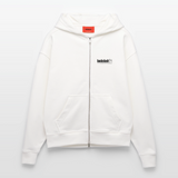Aetherion, Laptop, 1st | Heavyweight Oversized Bio Zip Hoodie, Unisex - OFF WHITE