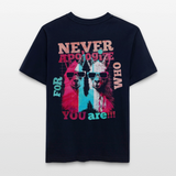 Tenjin, Alpaka, 1st | Essential, Relaxed Fit Unisex Bio T-Shirt - Navy