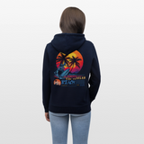 Eryan, Surfen, 1st | Cruiser, Unisex Bio-Hoodie - Navy