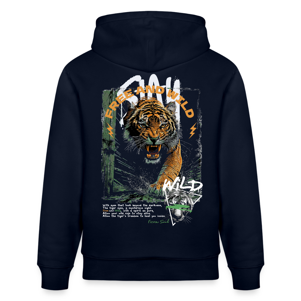 Demeter, Tiger, 1st | Cruiser, Unisex Bio-Hoodie - Navy