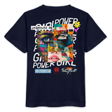 Xizir, Gesicht, 1st | Kinder Bio T-Shirt - Navy