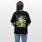 Ifrit, Uhr, 1st | Blaster, Oversize Bio T-Shirt, Unisex - Schwarz